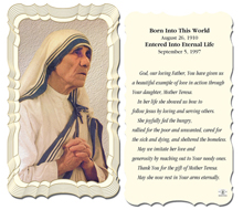 Mother Teresa W/ Prayer