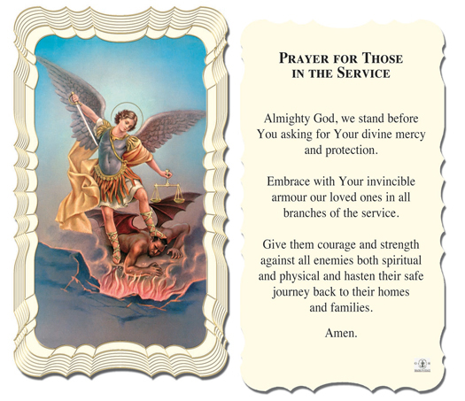 Prayer for Those in Service  St. Michael