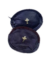 Leather Zipper Rosary Case