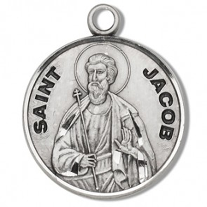 St. Jacob Sterling Silver Medal