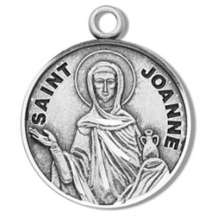 St. Joanne Sterling Silver Medal