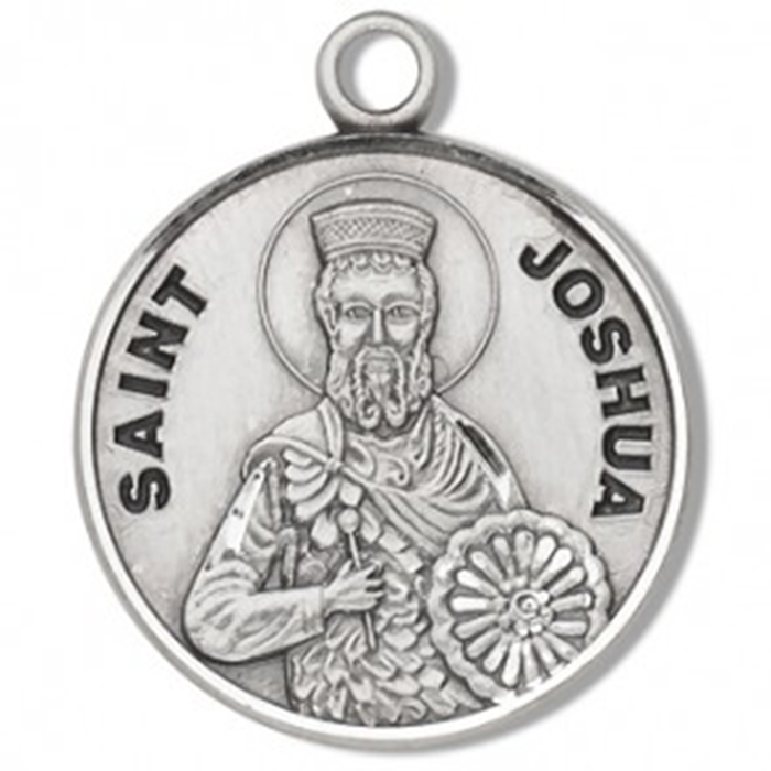 St. Joshua Sterling Silver Medal