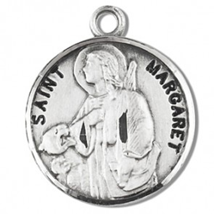 St. Margaret Sterling Silver Medal