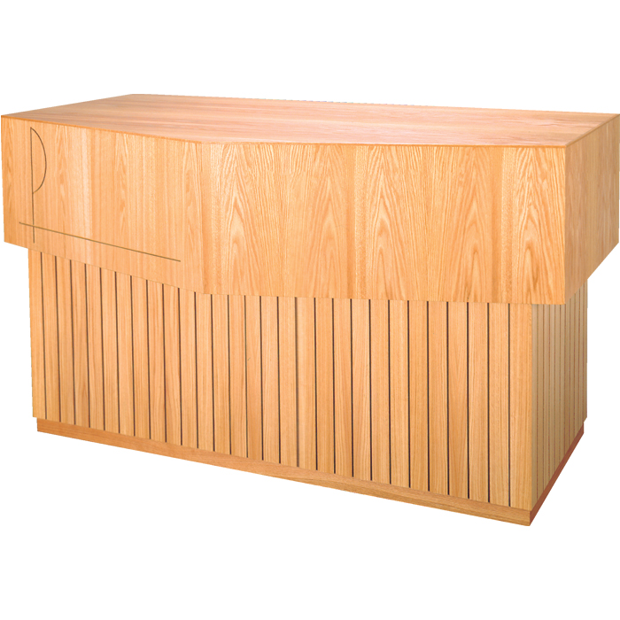 Wood Panel Design Communion Altar