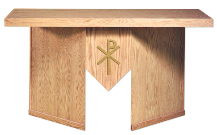 Portable Light Weight Wood Altar