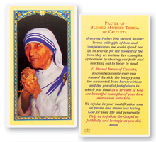 Mother Teresa Laminated