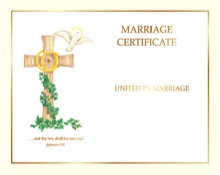 Marrige Certificate