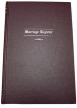 Economy Marriage Record Book