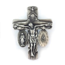 Miraculous Medal Trinity Crucifix