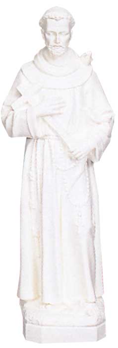 St. Francis of Assisi Vinyl Molded Statue