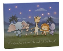 All Creatures Great and Small Backlit LED Plaque