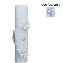 Holy Matrimony Center Candle Only