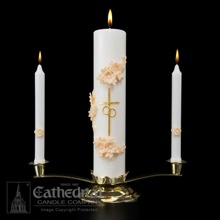 Holy Matrimony Wedding Candle Set
