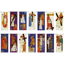 Large Stations of the Cross Hanging Tapestries