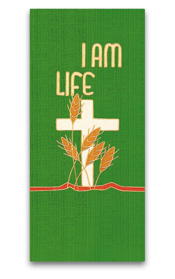 I Am Life Lectern Cover