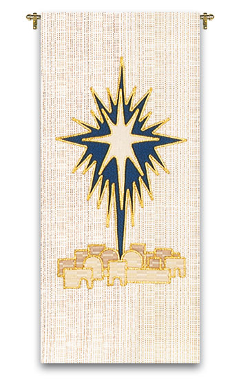 Christmas Shining Star Tapestry