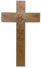 5 Foot Gymnasium Carved Crucifix