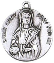 St. Lucy | Pewter Pendant
