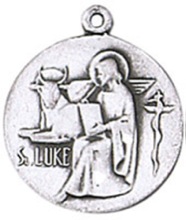 St. Luke | Pewter Pendant