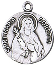 St. Maria Goretti | Pewter Pendant