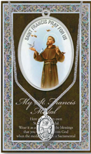 St. Francis (of Assisi) Pewter Pendant