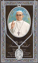 Pope Francis Pewter Pendant