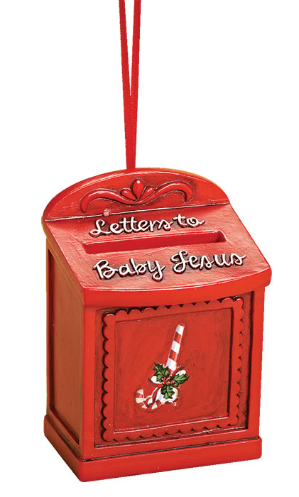 Letters to Baby Jesus Ornament