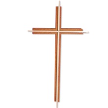 Brass and Wood Cross