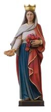 St. Elizabeth of Hungary Full Color Statue
