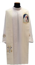 Our Lady of Fatima Overlay Stole