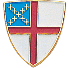 Episcopal Shield Lapel Pin