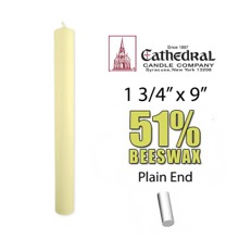 Altar Candles 1-3/4 x 9