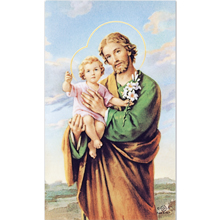 St. Joseph 8-UP Holy Card
