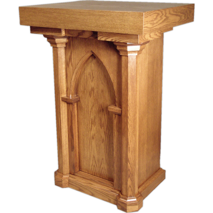 Wood Tabernacle Stand