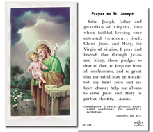 St. Joseph The Worker - Prayer to St. Joseph