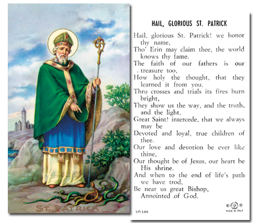 St. Patrick - Hail! Glorious St. Patrick
