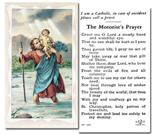 St. Christopher - The Motorists Prayer