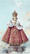 Infant of Prague Bonella Paper Holy Card
