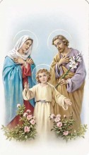 Holy Family Holy Cards