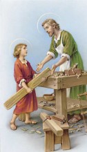 St. Joseph the Worker Holy Cards