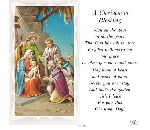 Birth of Christ - A Christmas Blessing