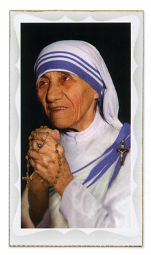 Mother Teresa with Prayer