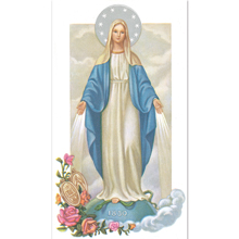 Our Lady of Grace 8-UP Holy Card