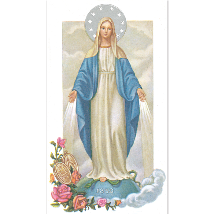 Our Lady of Grace 8-UP Holy Card