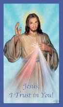 Divine Mercy Holy Card (8-UP)
