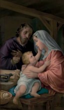 Holy Family Holy Card (8-UP)