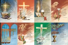 Assorted Jubilee 8-UP Holy Cards
