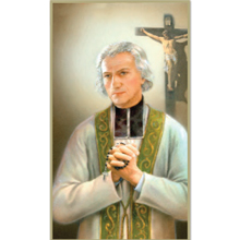 St. John Vianney 8-UP Holy Card