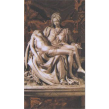 Pieta 8-UP Holy Card