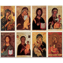 Assorted Icons 8-UP Holy Card